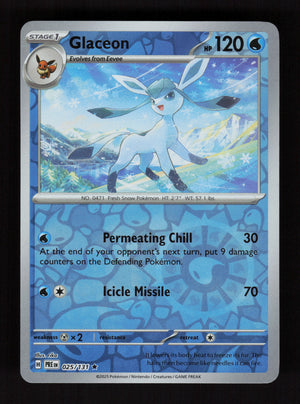 Glaceon 25/131 - Reverse Holo - Prismatic Evolutions