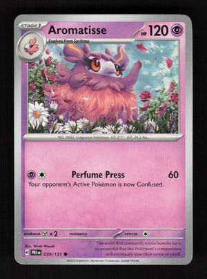 Aromatisse 39/131 - Common - Prismatic Evolutions
