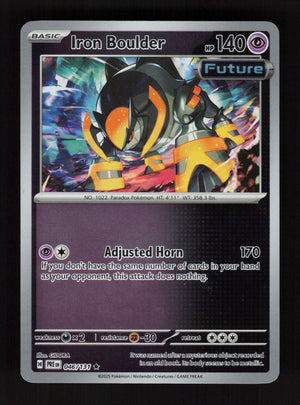 Iron Boulder 046/131 - Reverse Holo - Prismatic Evolutions