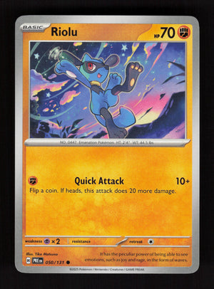 Riolu 050/131 - Common - Prismatic Evolutions