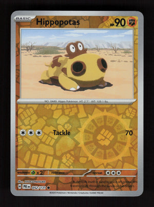 Hippopotas 052/131 - Reverse Holo - Prismatic Evolutions