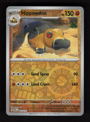 Hippowdon 053/131 - Reverse Holo - Prismatic Evolutions