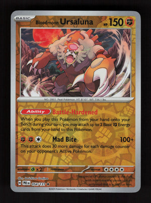 Bloodmoon Ursaluna 054/131 - Reverse Holo - Prismatic Evolutions