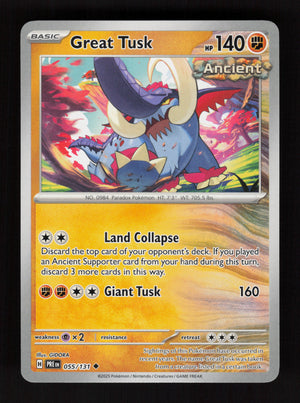 Great Tusk 055/131 - Uncommon - Prismatic Evolutions