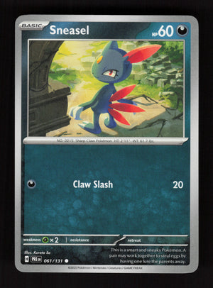 Sneasel 061/131 - Common - Prismatic Evolutions