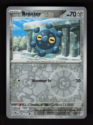 Bronzor 066/131 - Reverse Holo - Prismatic Evolutions