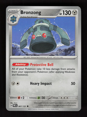 Bronzong 067/131 - Uncommon - Prismatic Evolutions