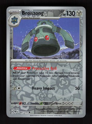 Bronzong 067/131 - Reverse Holo - Prismatic Evolutions