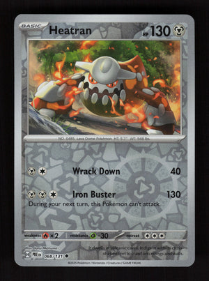 Heatran 068/131 - Reverse Holo - Prismatic Evolutions
