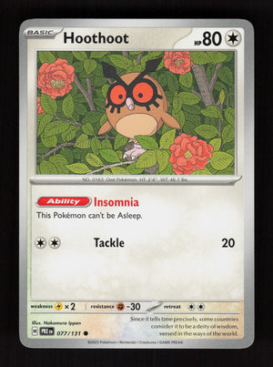 Hoothoot 077/131 - Common - Prismatic Evolutions