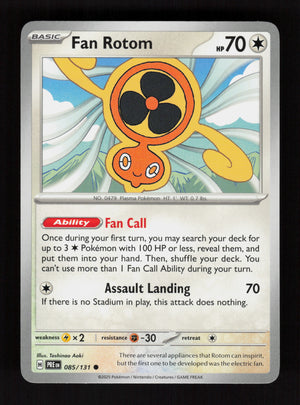 Fan Rotom 085/131 - Common - Prismatic Evolutions