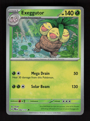Exeggutor 2/131 - Poke Ball - Prismatic Evolutions