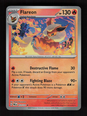 Flareon 013/131 - Poke Ball - Prismatic Evolutions