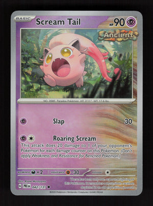 Scream Tail 42/131 - Poke Ball - Prismatic Evolutions