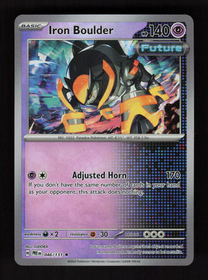Iron Boulder 046/131 - Poke Ball - Prismatic Evolutions