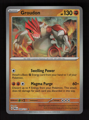 Groudon 049/131 - Poke Ball - Prismatic Evolutions