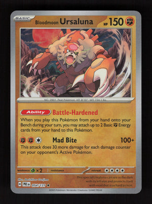 Bloodmoon Ursaluna 054/131 - Poke Ball - Prismatic Evolutions