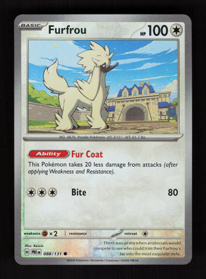 Furfrou 088/131 - Poke Ball - Prismatic Evolutions