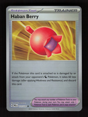 Haban Berry 111/131 - Poke Ball - Prismatic Evolutions