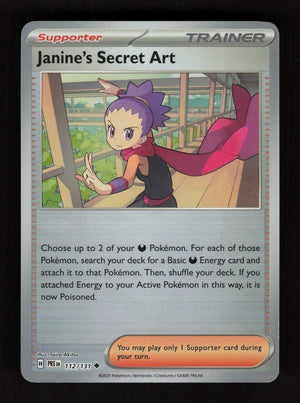 Janine's Secret Art 112/131 - Poke Ball - Prismatic Evolutions