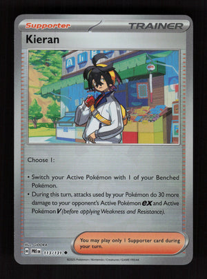 Kieran 113/131 - Poke Ball - Prismatic Evolutions
