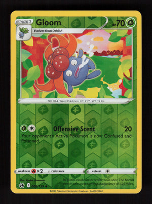 Gloom 002/159 - Reverse Holo - Crown Zenith