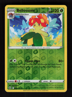 Bellossom 003/159 - Reverse Holo - Crown Zenith