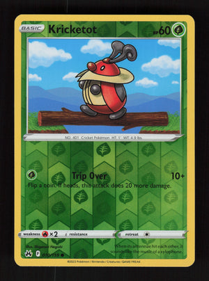 Kricketot 010/159 - Reverse Holo - Crown Zenith