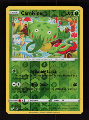 Carnivine 012/159 - Reverse Holo  - Crown Zenith