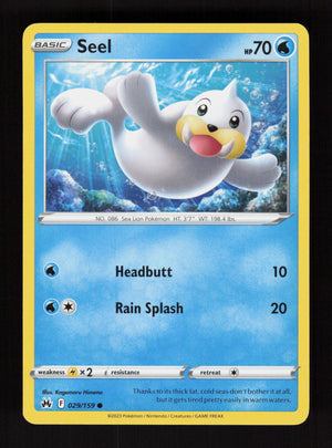 Seel 029/159 - Common - Crown Zenith