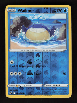 Wailmer 031/159 - Reverse Holo - Crown Zenith