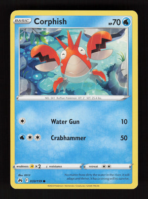 Corphish 033/159 - Common - Crown Zenith