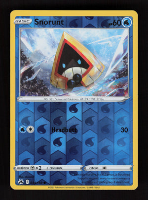 Snorunt 034/159 - Reverse Holo - Crown Zenith