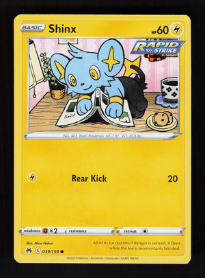 Shinx 039/159 - Common - Crown Zenith
