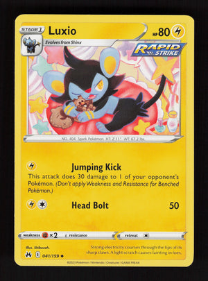 Luxio 041/159 - Uncommon - Crown Zenith