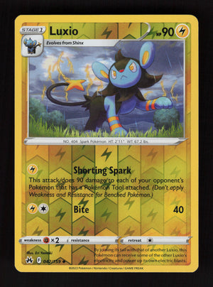 Luxio 042/159 - Reverse Holo - Crown Zenith