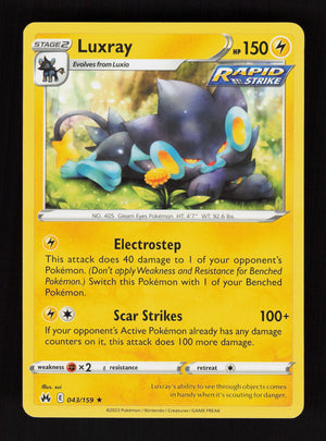 Luxray 043/159 - Rare - Crown Zenith