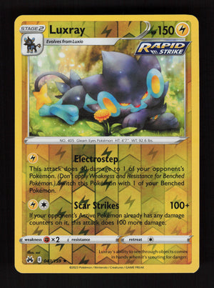 Luxray 043/159 - Reverse Holo - Crown Zenith