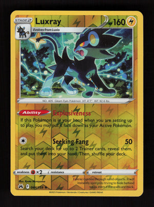 Luxray 044/159 - Reverse Holo - Crown Zenith