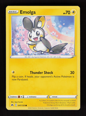 Emolga 047/159 - Common - Crown Zenith