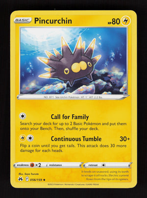 Pincurchin 056/159 - Uncommon - Crown Zenith