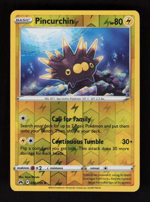Pincurchin 056/159 - Reverse Holo - Crown Zenith