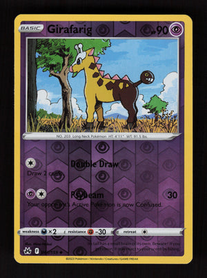 Girafarig 061/159 - Reverse Holo - Crown Zenith