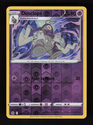 Dusclops 063/159 - Reverse Holo - Crown Zenith