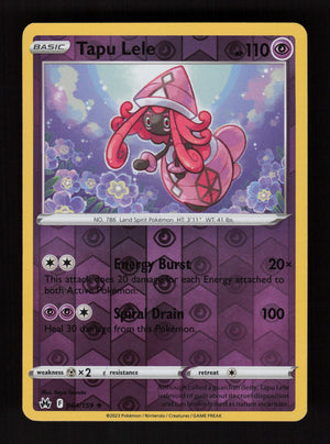 Tapu Lele 064/159 - Reverse Holo - Crown Zenith