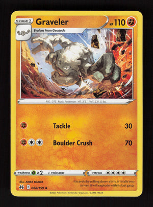 Graveler 068/159 - Uncommon - Crown Zenith