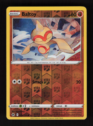 Baltoy 070/159 - Reverse Holo - Crown Zenith