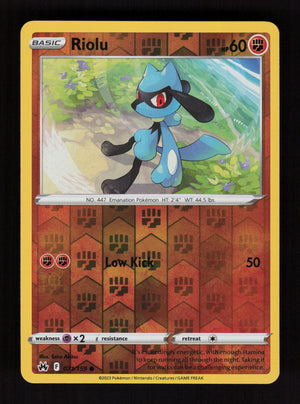 Riolu 071/159 - Reverse Holo - Crown Zenith