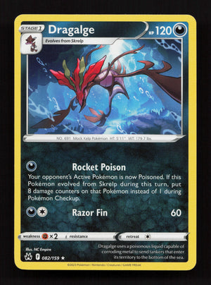 Dragalge 082/159 - Rare - Crown Zenith