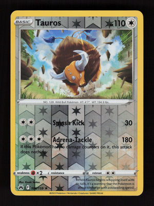 Tauros 106/159 - Reverse Holo - Crown Zenith